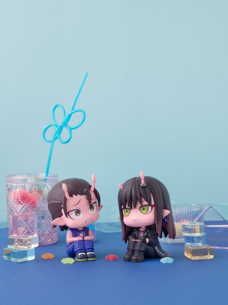 Milky Subway The Galactic Limited Express pack 2 figurines PVC Look Up Akane & Kanata 11 cm (with gift)