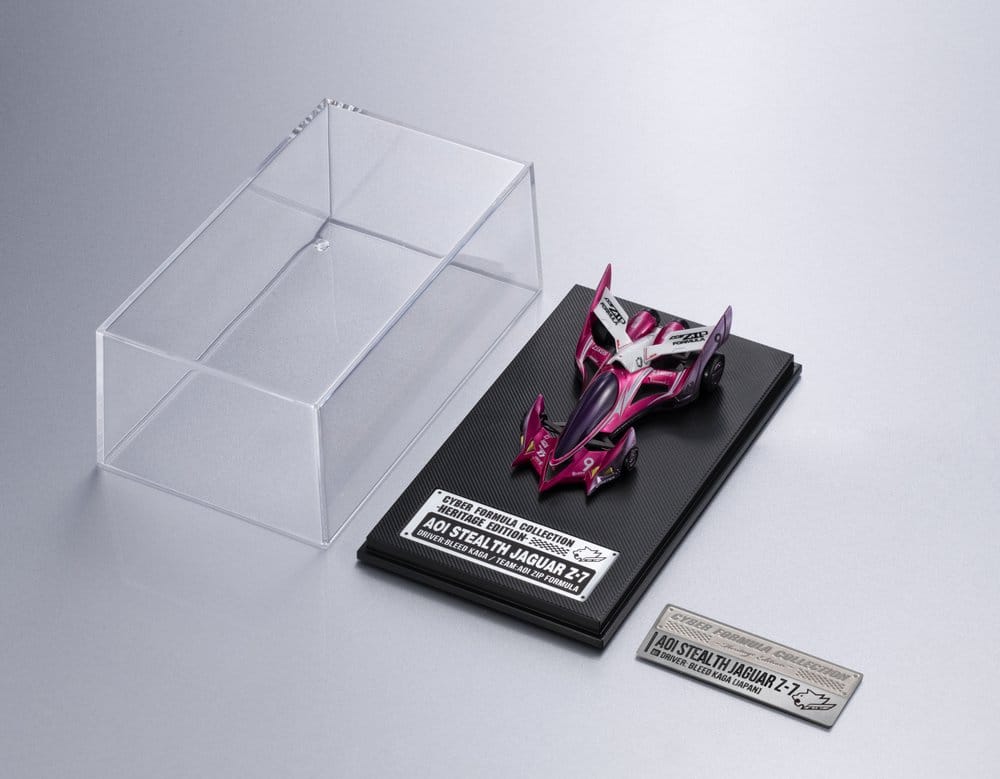 Future GPX Cyber Formula Cyber Formula Collection -Heritage Edition- pack 2 véhicules Proto Jaguar Z-6 & Aoi Stealth Jaguar Z-7