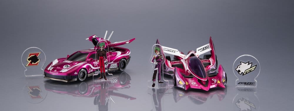 Future GPX Cyber Formula Cyber Formula Collection -Heritage Edition- pack 2 véhicules Proto Jaguar Z-6 & Aoi Stealth Jaguar Z-7