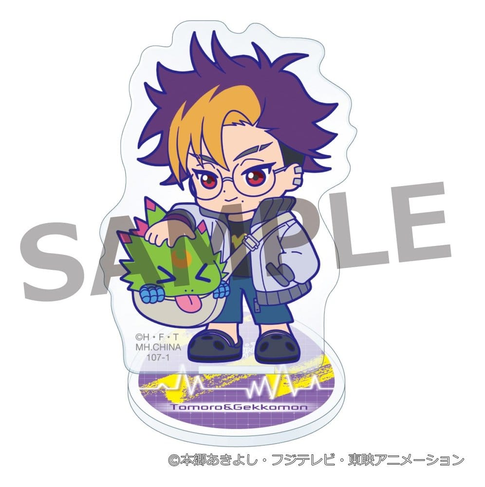 Digimon Blind Boxes présentoir supports en acrylique Buddycolle Beatbreak 6 cm (6)