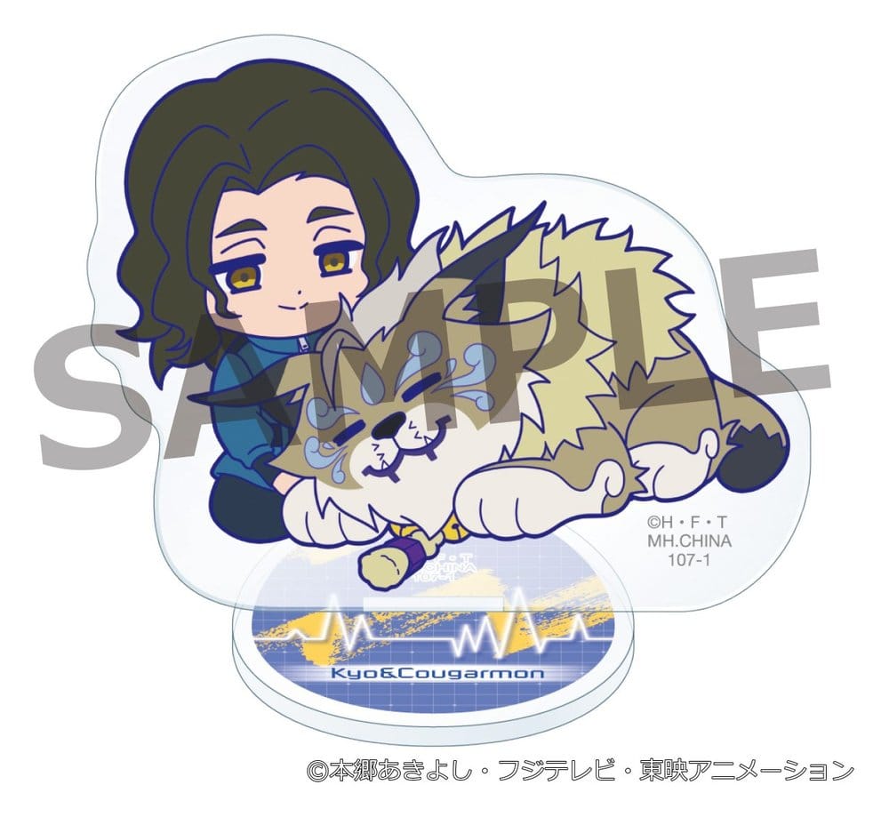 Digimon Blind Boxes présentoir supports en acrylique Buddycolle Beatbreak 6 cm (6)