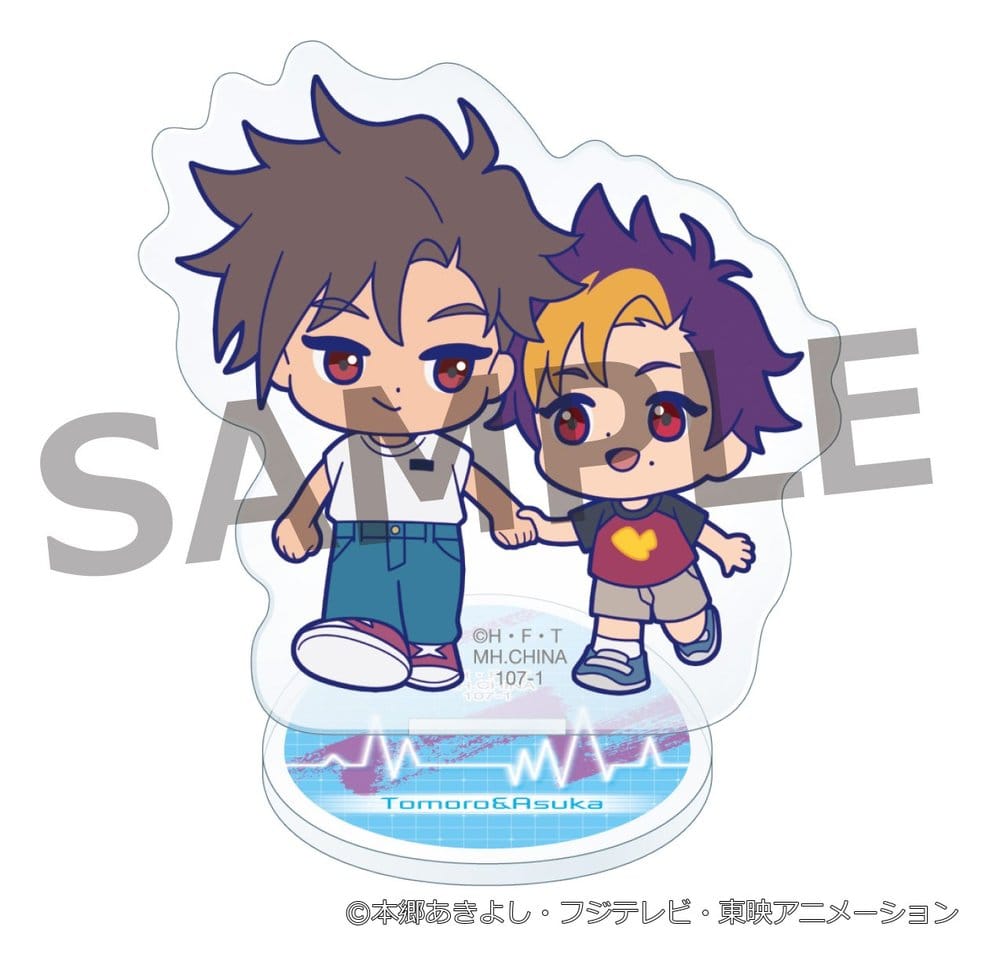 Digimon Blind Boxes présentoir supports en acrylique Buddycolle Beatbreak 6 cm (6)