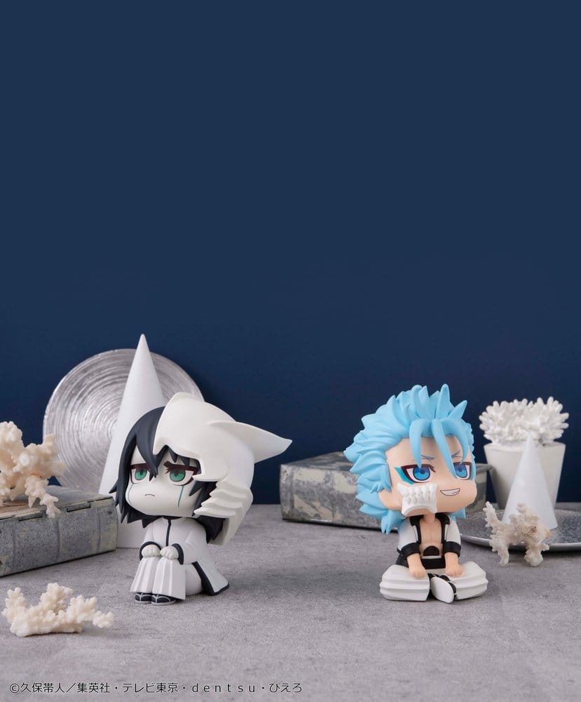 Bleach pack 2 figurines PVC Look Up Ulquiorra Cifer & Grimmjow Jaegerjaquez (with gift) 11 cm