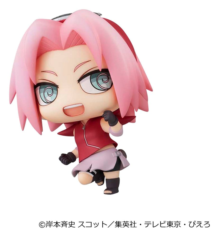 Naruto Shippuden Blind Boxes présentoir figurines mini ChimiMega Series Mascot Collection 1 6 cm (6)
