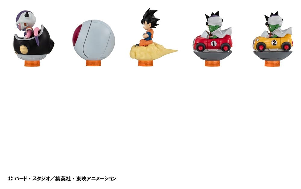 Dragon Ball Z Yuracolle Series set de figurines PVC Collection 01 6 cm