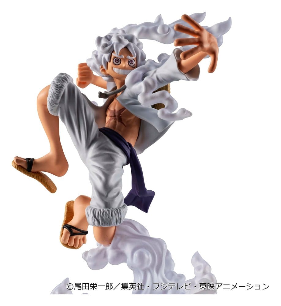 One Piece figurine PVC Wallstar Monkey D. Luffy Gear Fifth 10 cm