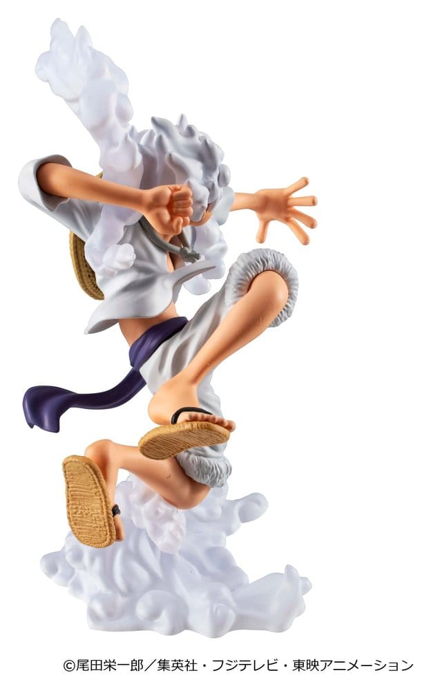 One Piece figurine PVC Wallstar Monkey D. Luffy Gear Fifth 10 cm