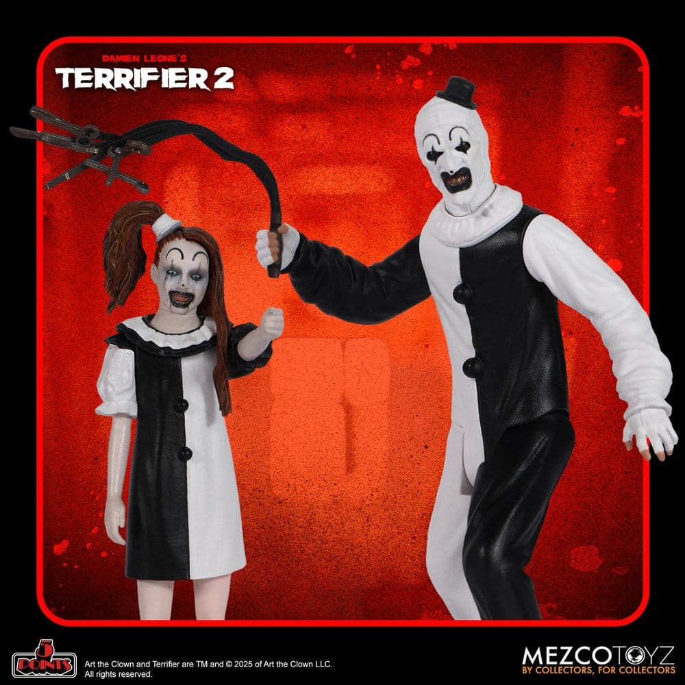 Terrifier 2 assortiment figurines 5 Points 10 cm (16)