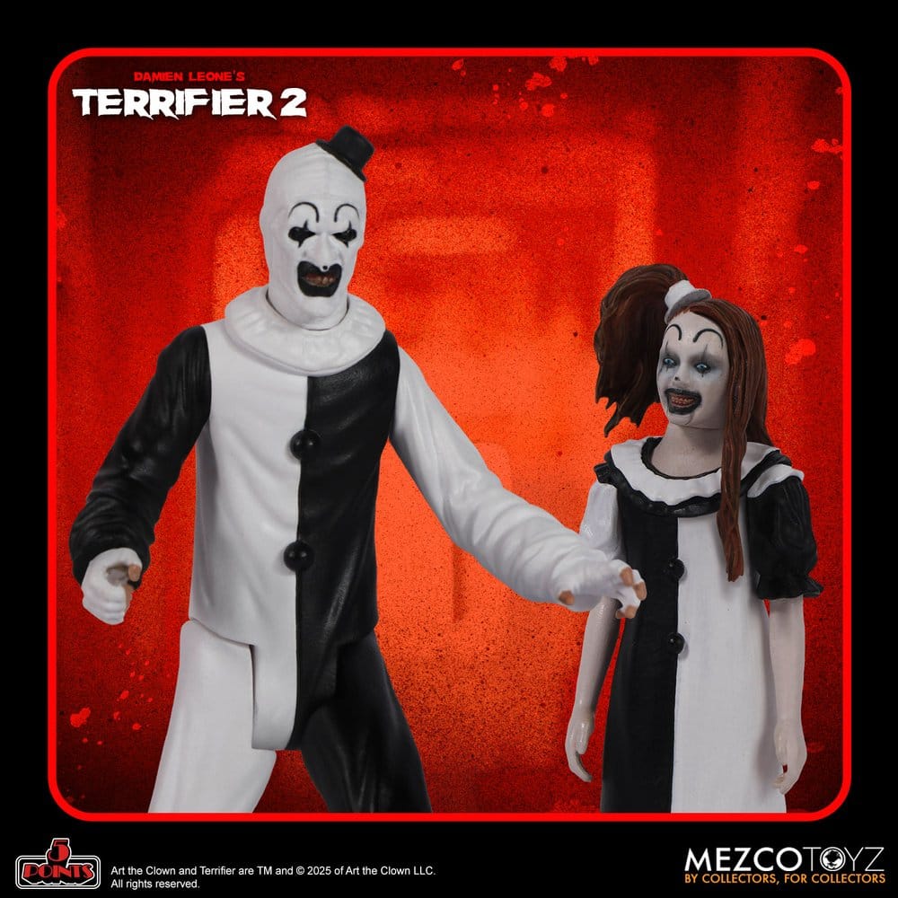 Terrifier 2 assortiment figurines 5 Points 10 cm (16)