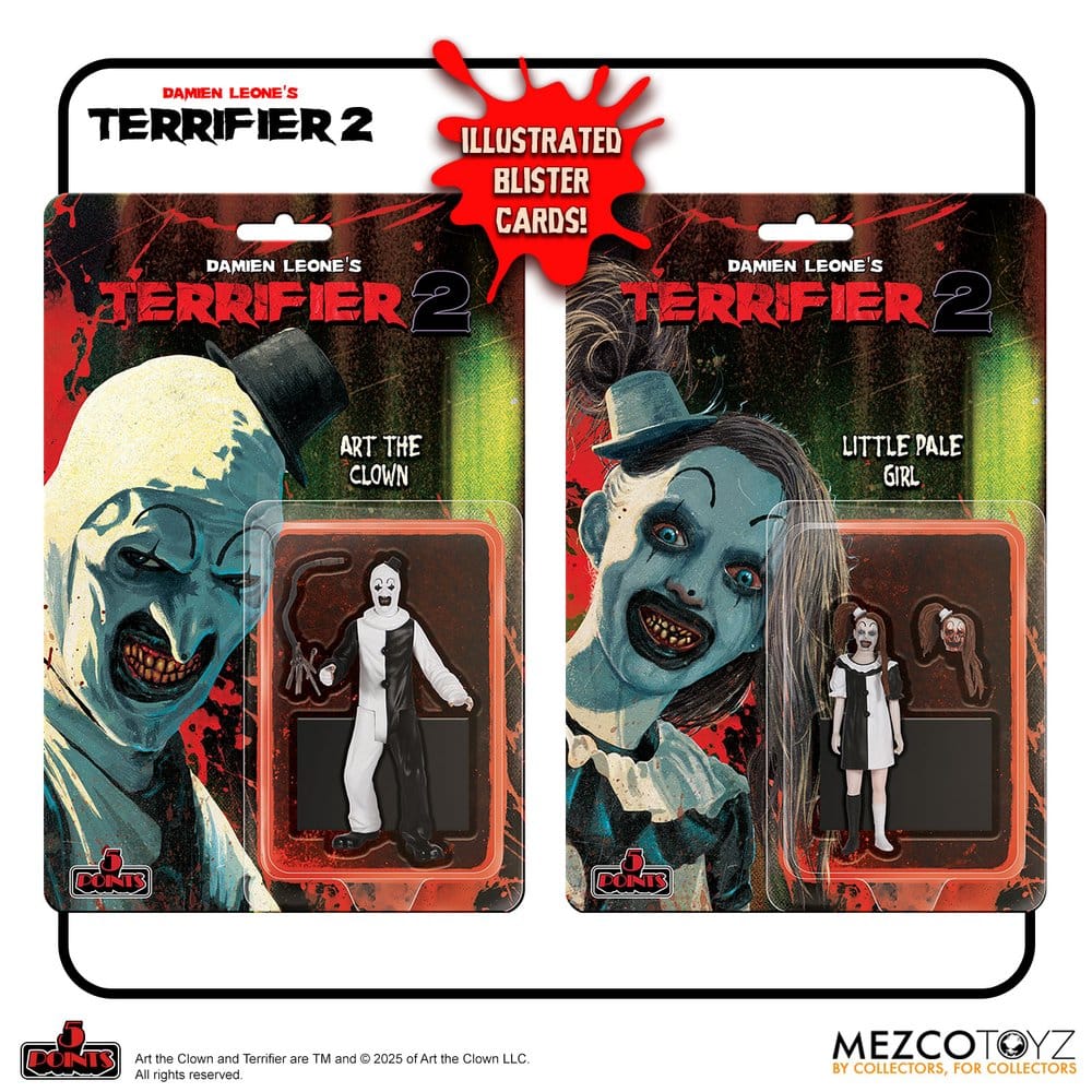Terrifier 2 assortiment figurines 5 Points 10 cm (16)