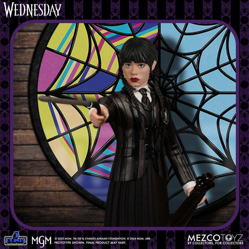 Wednesday figurines 5 Points Wednesday & Enid Boxed Set 10 cm