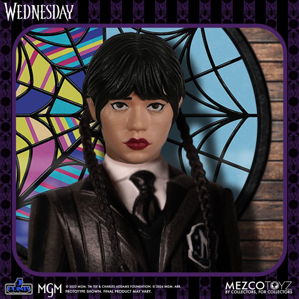 Wednesday figurines 5 Points Wednesday & Enid Boxed Set 10 cm