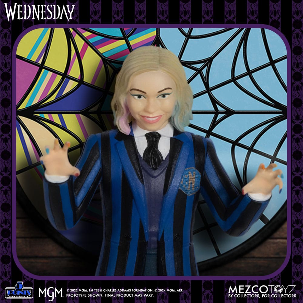 Wednesday figurines 5 Points Wednesday & Enid Boxed Set 10 cm