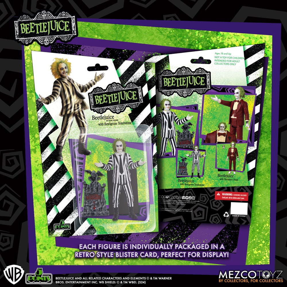 Beetlejuice assortiment figurines 5 Points 10 cm (14)