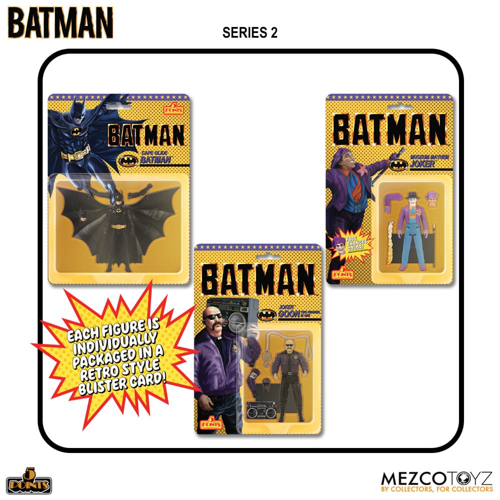 Batman (1989) assortiment figurines 5 Points 9 cm Series 2 (24)