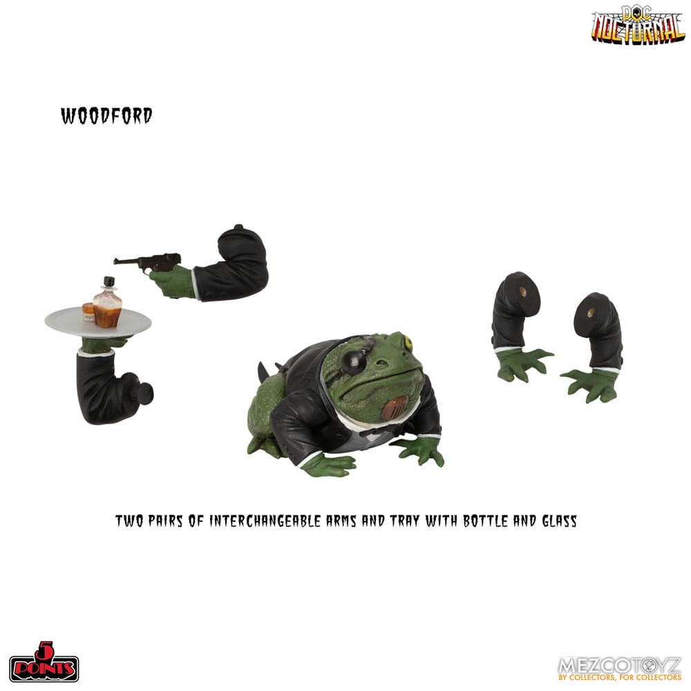 Doc Nocturnal figurines 5 Points Nocturnal Tower Playset 9 cm