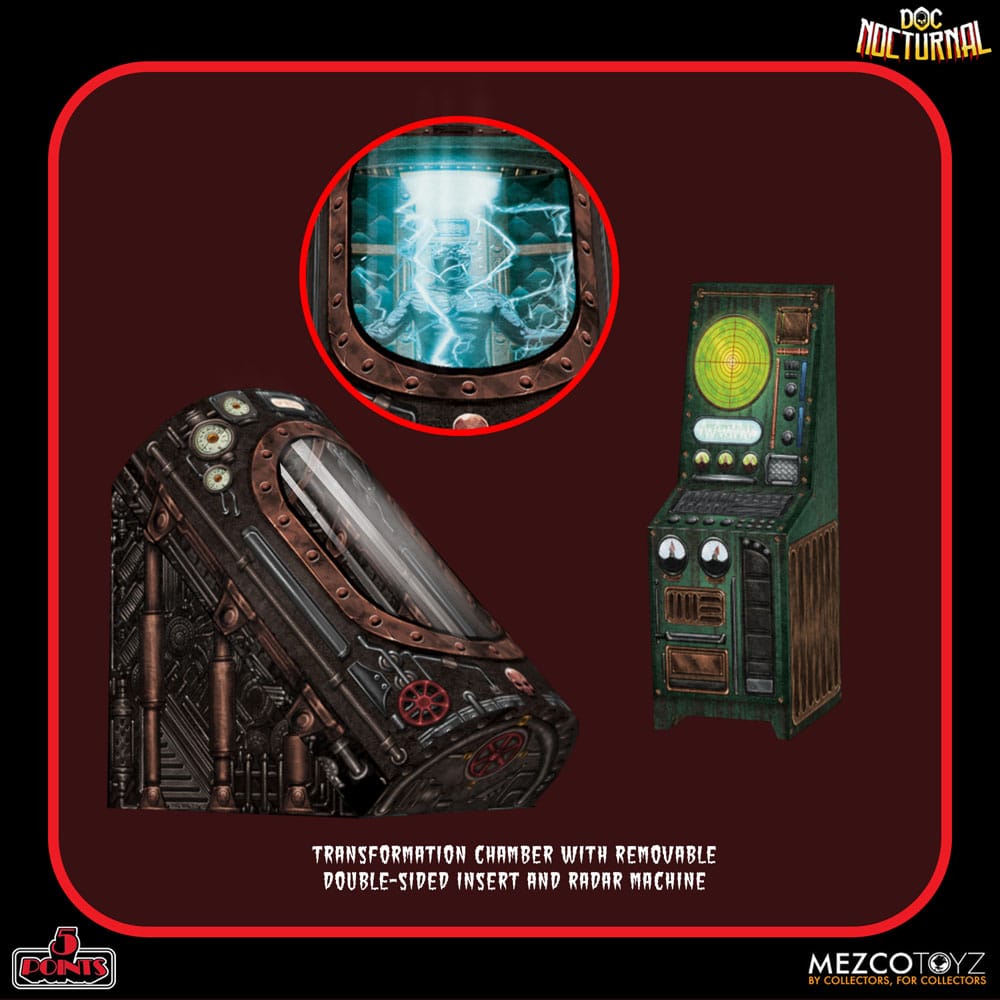 Doc Nocturnal figurines 5 Points Nocturnal Tower Playset 9 cm