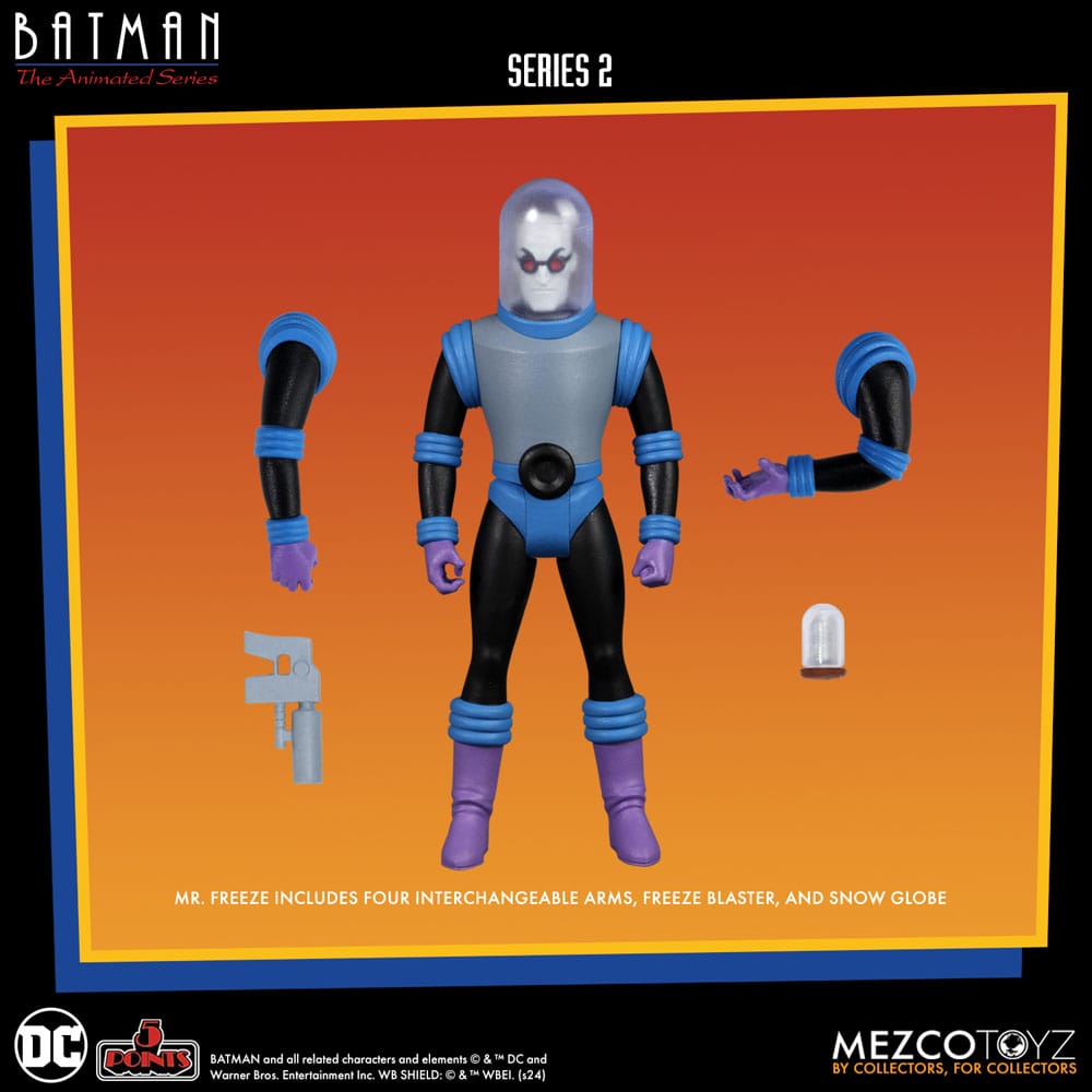 Batman: The Animated Series 2 figurines 5 Points Deluxe Box Set 9 cm