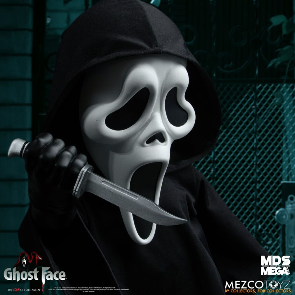 Ghost Face poupée MDS Mega Scale Ghost Face 38 cm