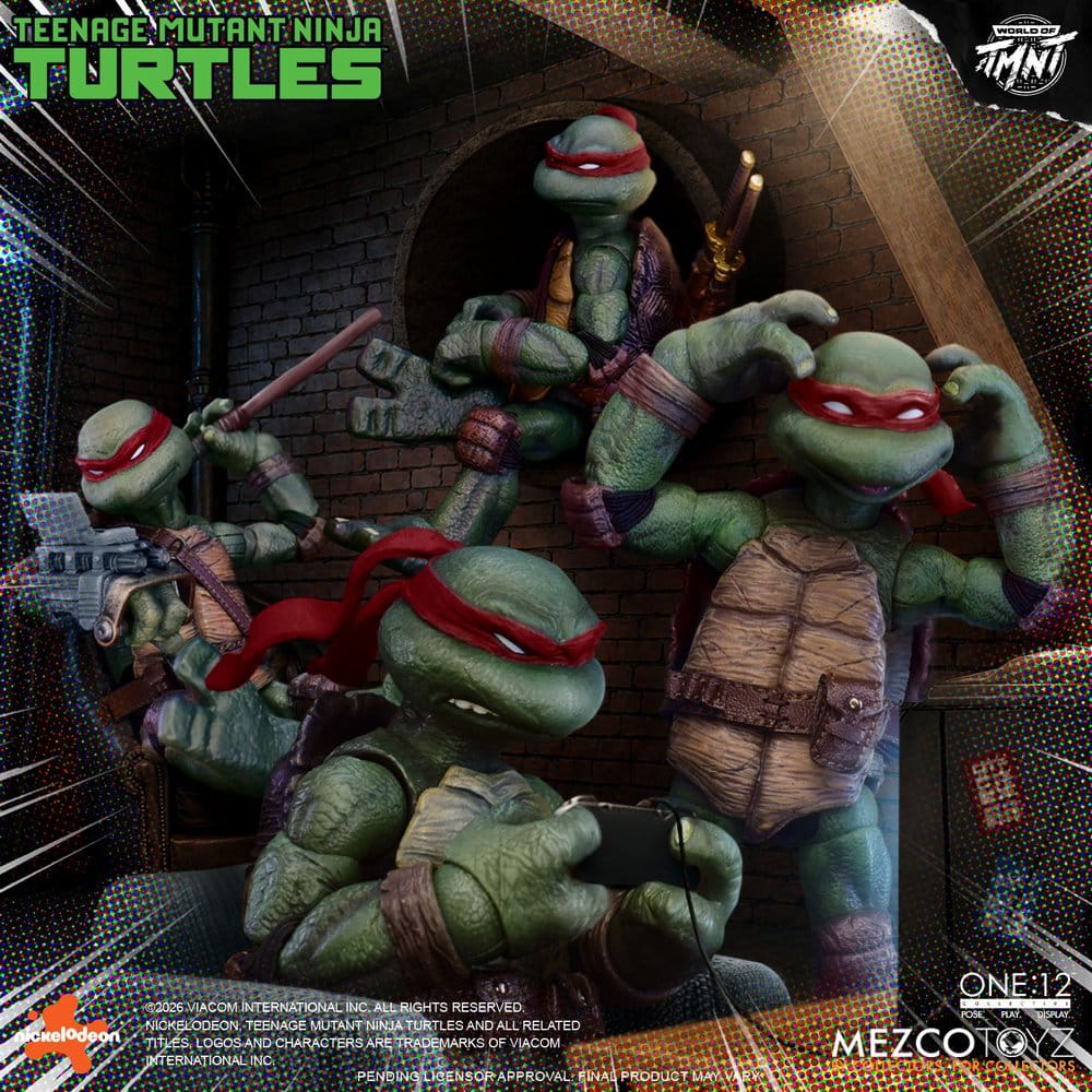 Tortues Ninja One:12 Collective figurines 1/12 Boxed Set 17 cm