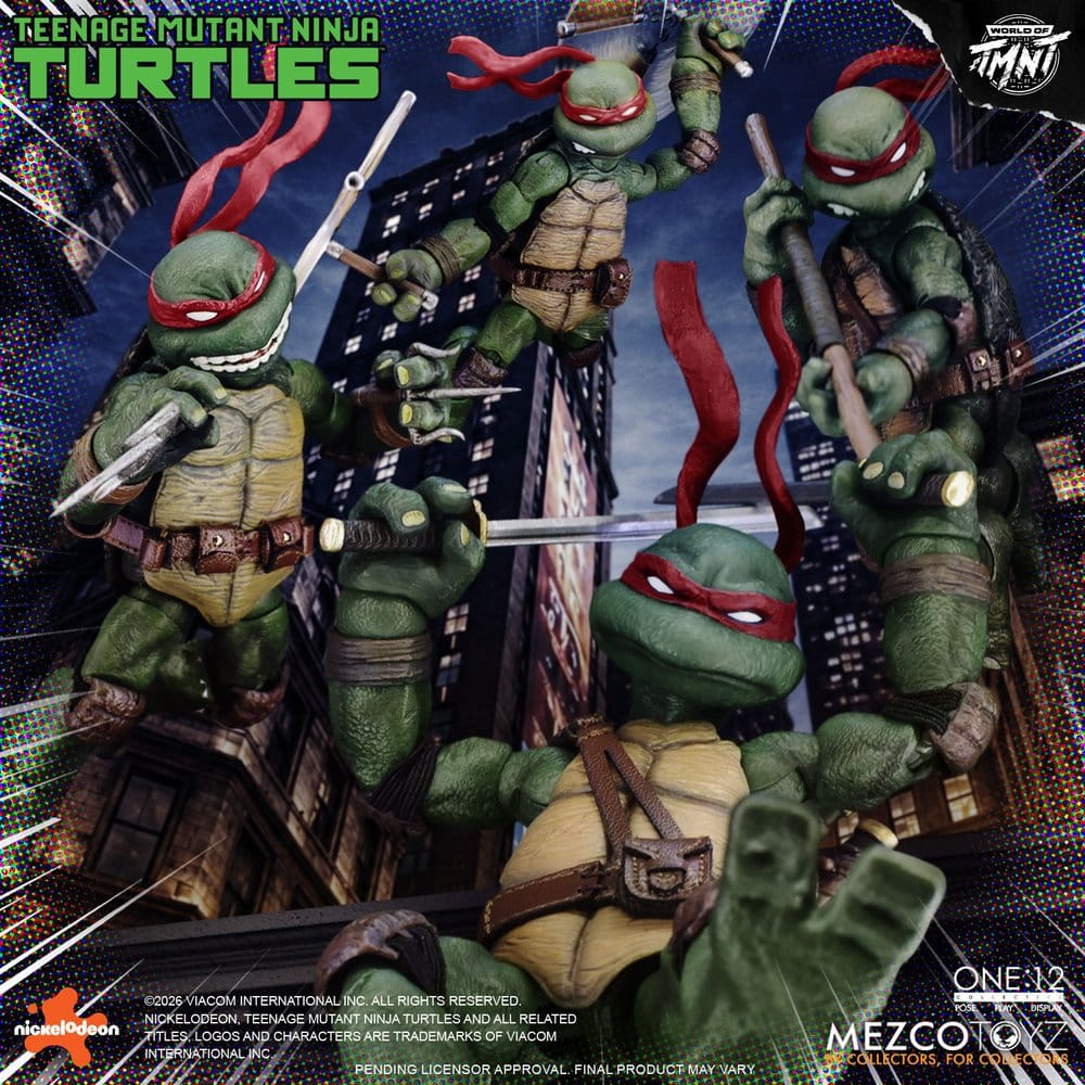Tortues Ninja One:12 Collective figurines 1/12 Boxed Set 17 cm