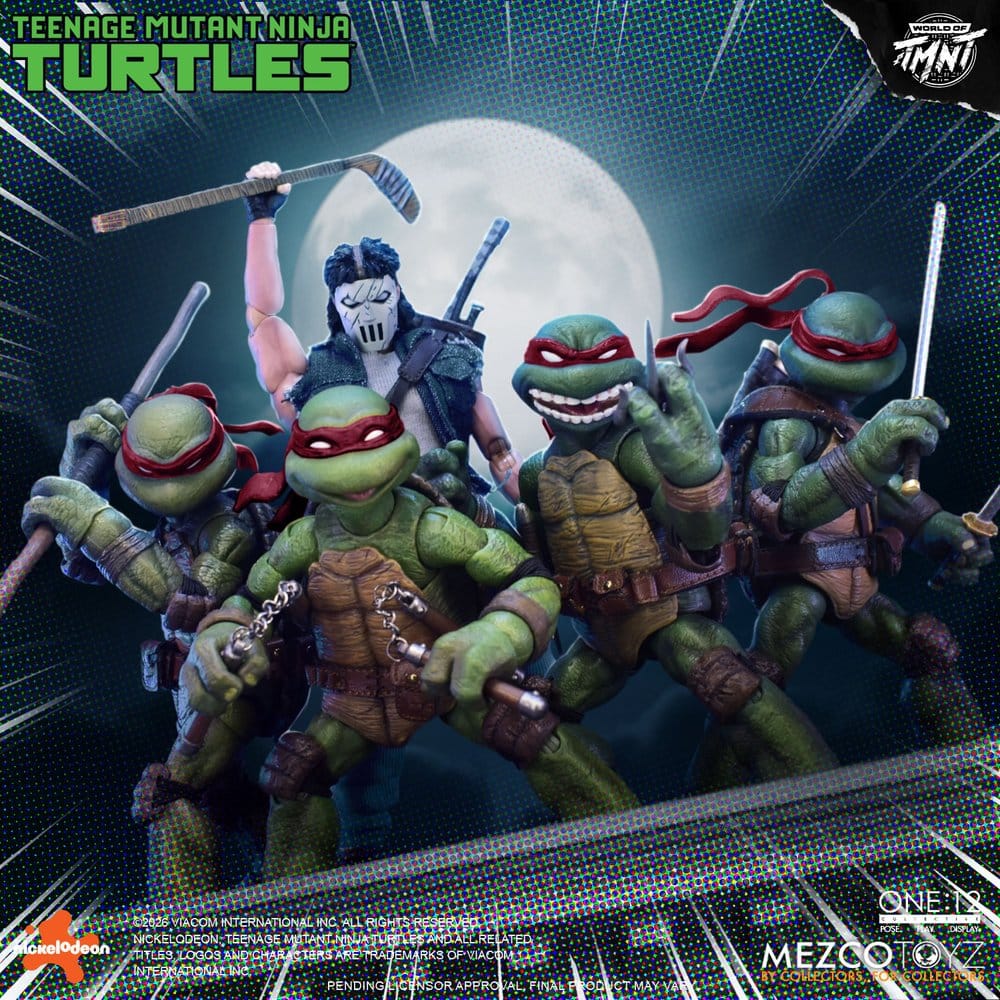 Tortues Ninja One:12 Collective figurines 1/12 Boxed Set 17 cm