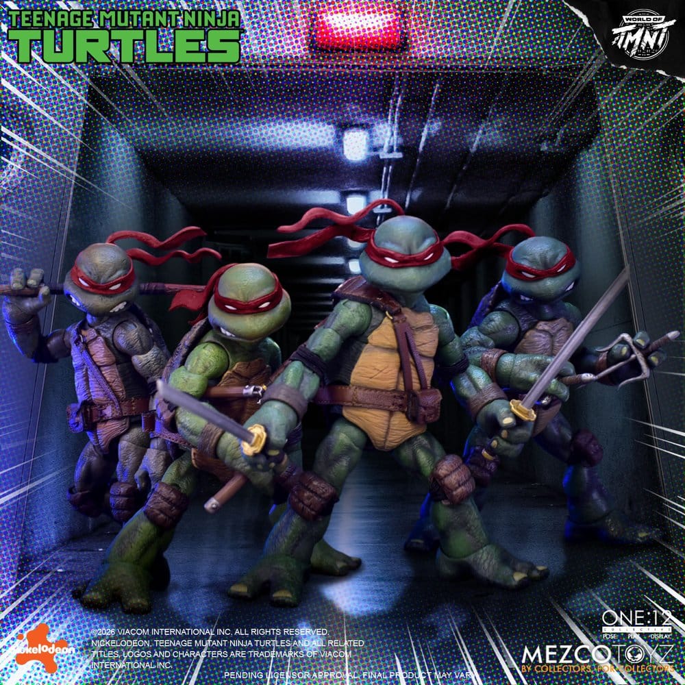 Tortues Ninja One:12 Collective figurines 1/12 Boxed Set 17 cm