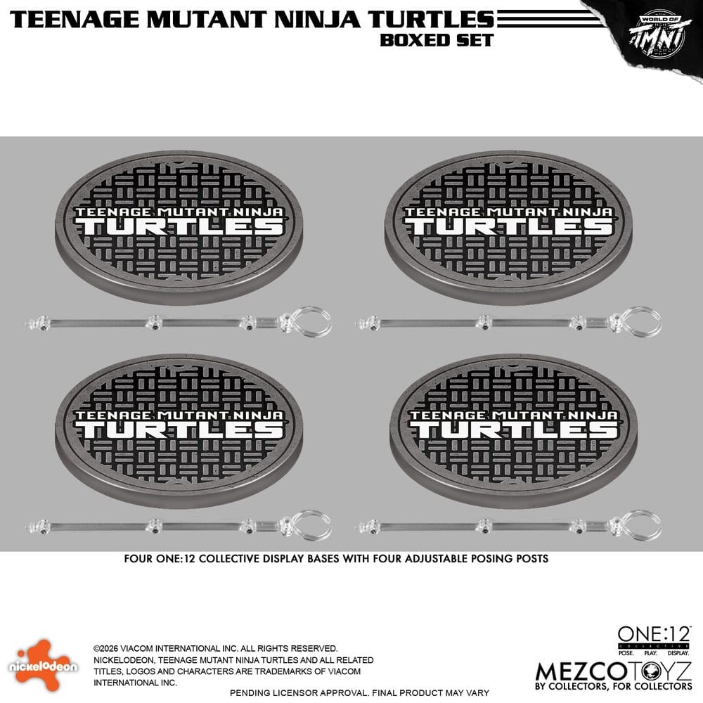 Tortues Ninja One:12 Collective figurines 1/12 Boxed Set 17 cm