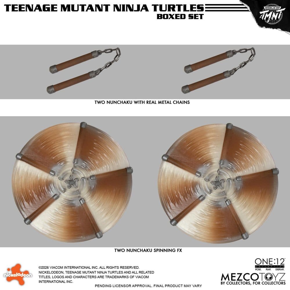 Tortues Ninja One:12 Collective figurines 1/12 Boxed Set 17 cm