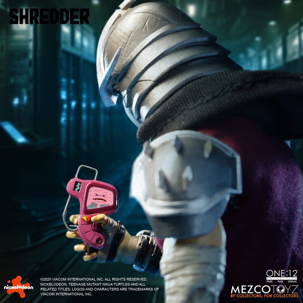 Tortues Ninja figurine 1/12 Shredder 17 cm
