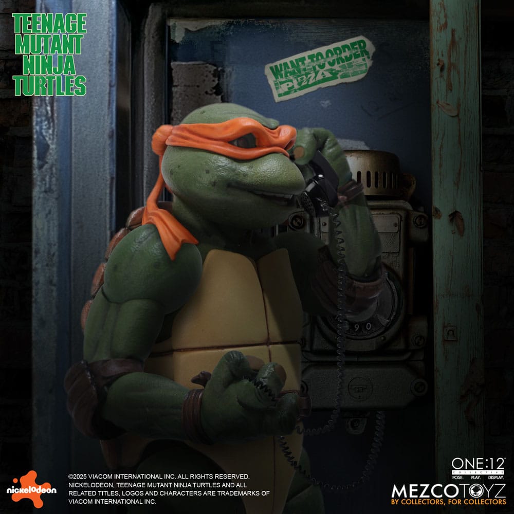 Tortues Ninja box set figurines 1/12 Teenage Mutant Ninja Turtles (1990 Movie) 15 cm