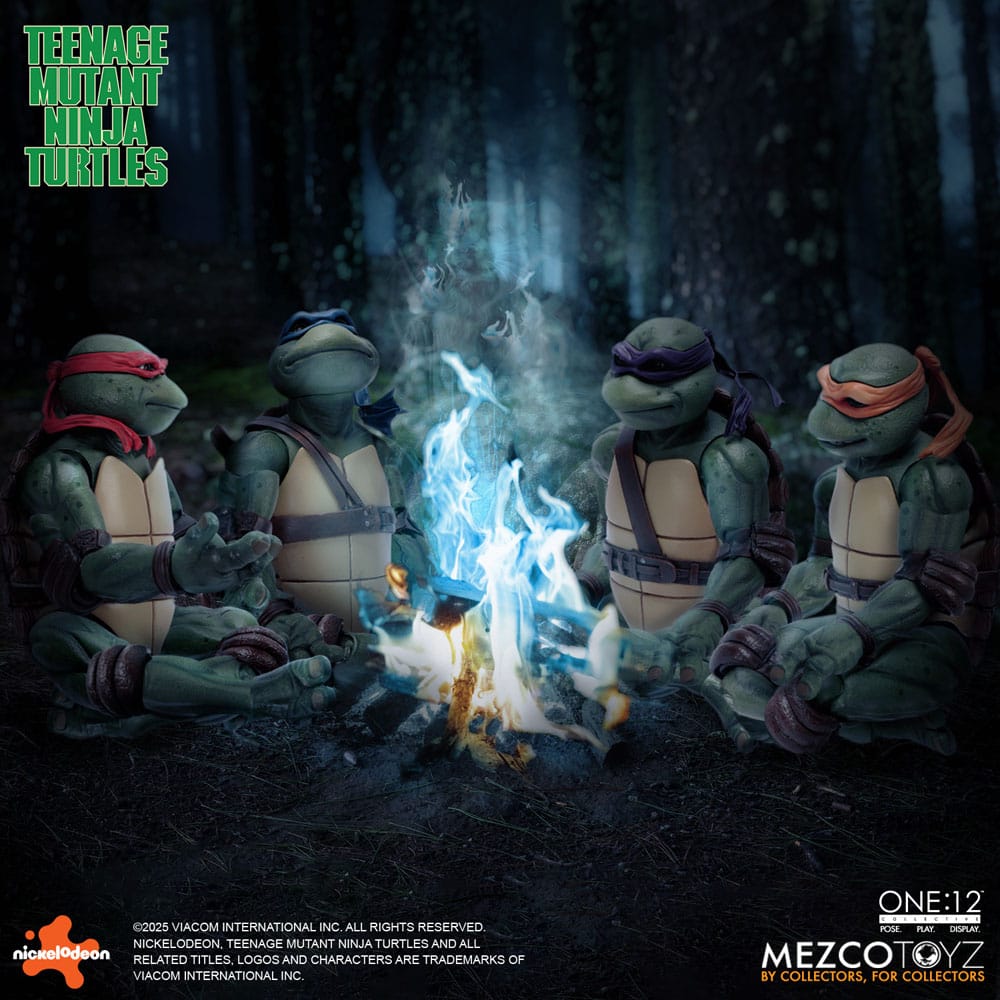Tortues Ninja box set figurines 1/12 Teenage Mutant Ninja Turtles (1990 Movie) 15 cm