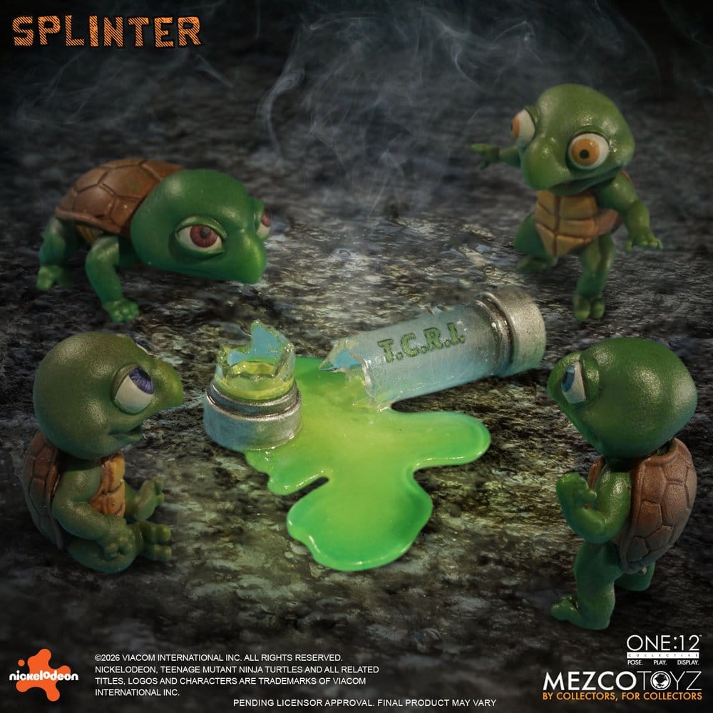 Tortues Ninja One:12 Collective figurine 1/12 Splinter 17 cm