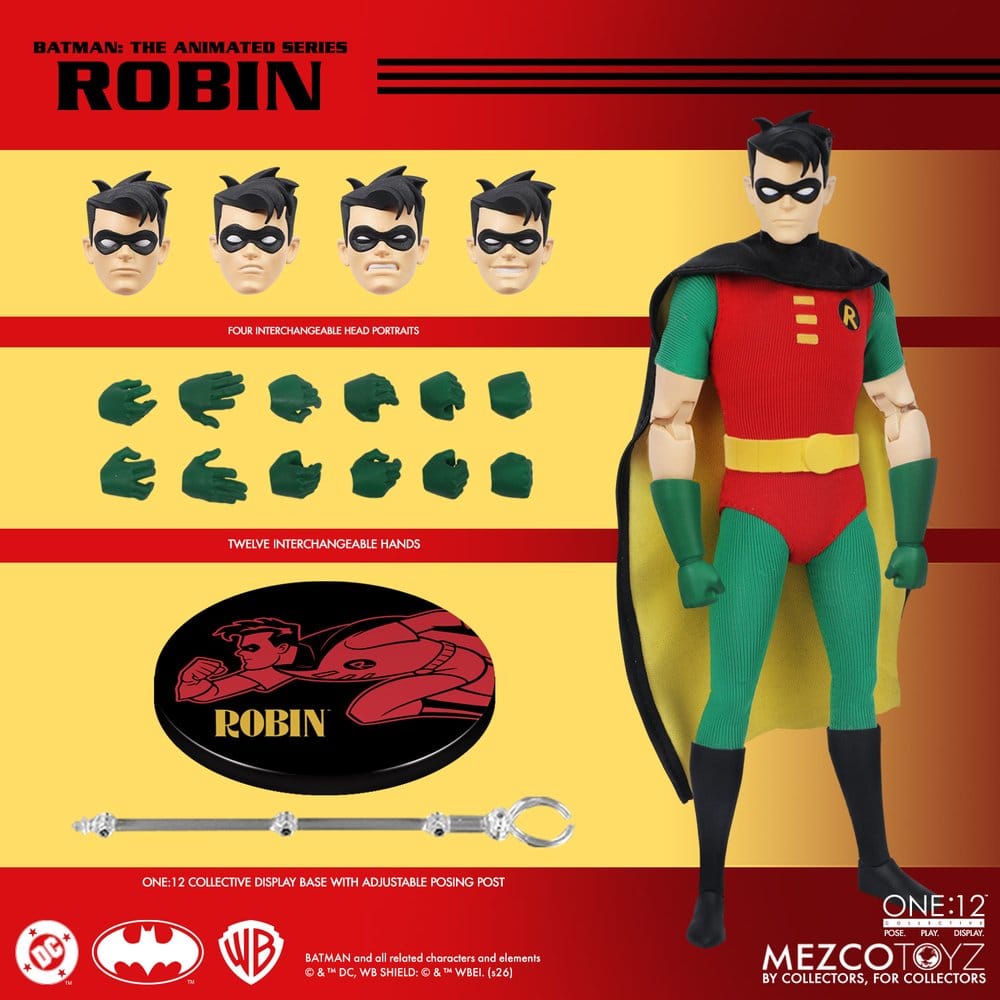 Batman, la série animée One:12 Collective figurine 1/12 Robin 17 cm