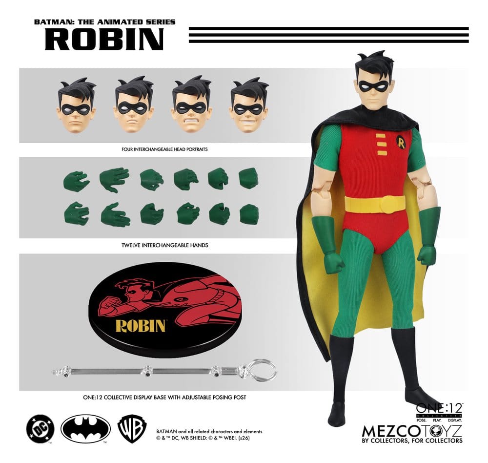Batman, la série animée One:12 Collective figurine 1/12 Robin 17 cm
