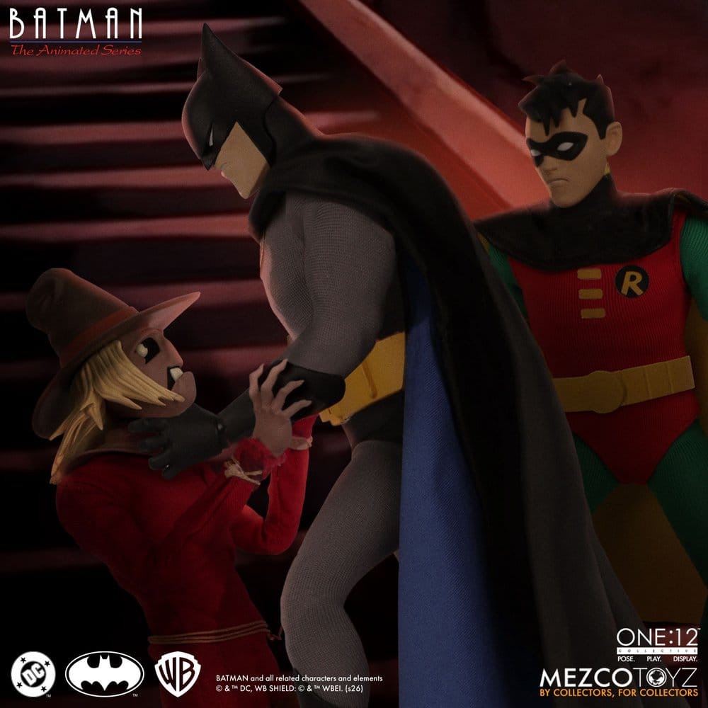 Batman, la série animée One:12 Collective figurine Scarecrow 17 cm