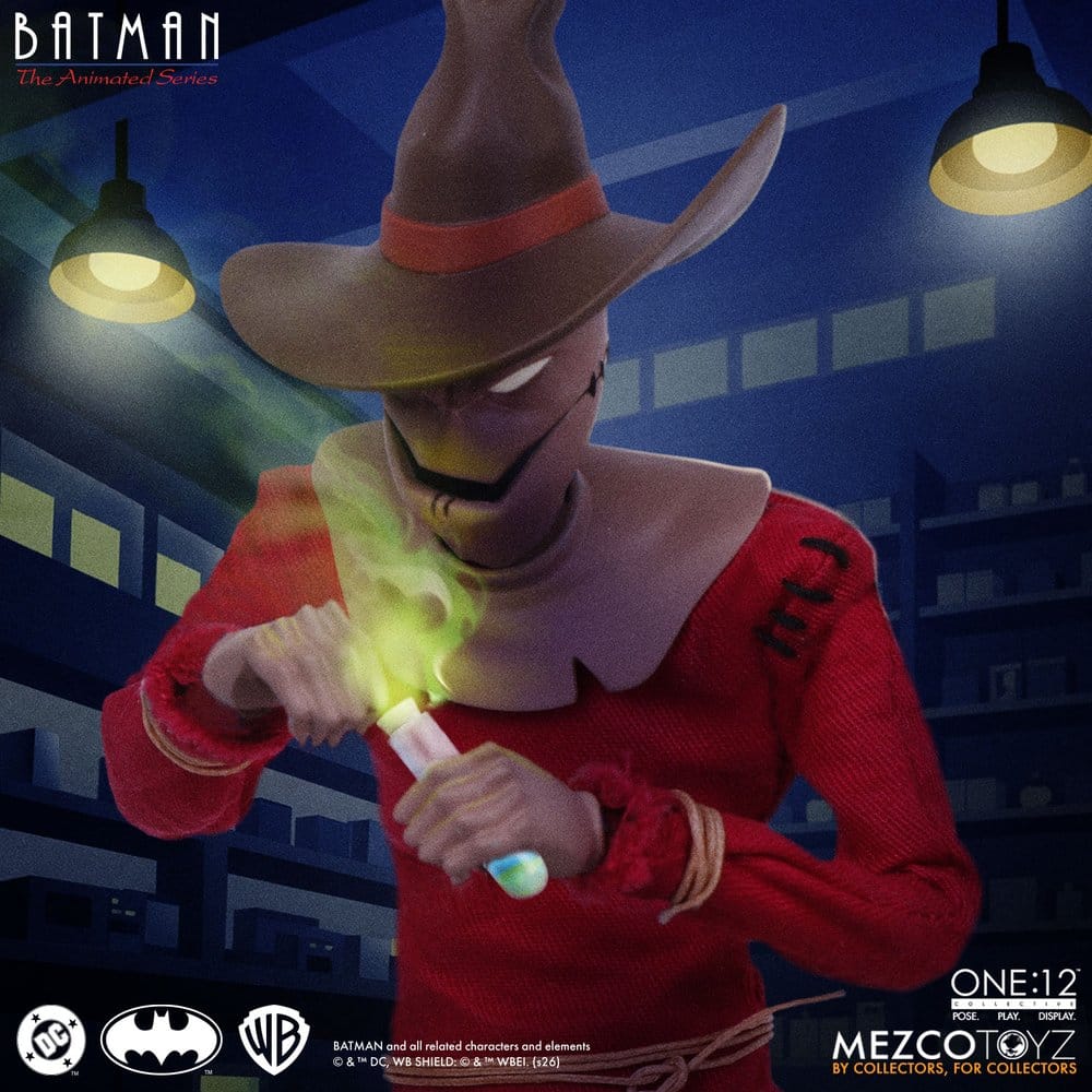 Batman, la série animée One:12 Collective figurine Scarecrow 17 cm