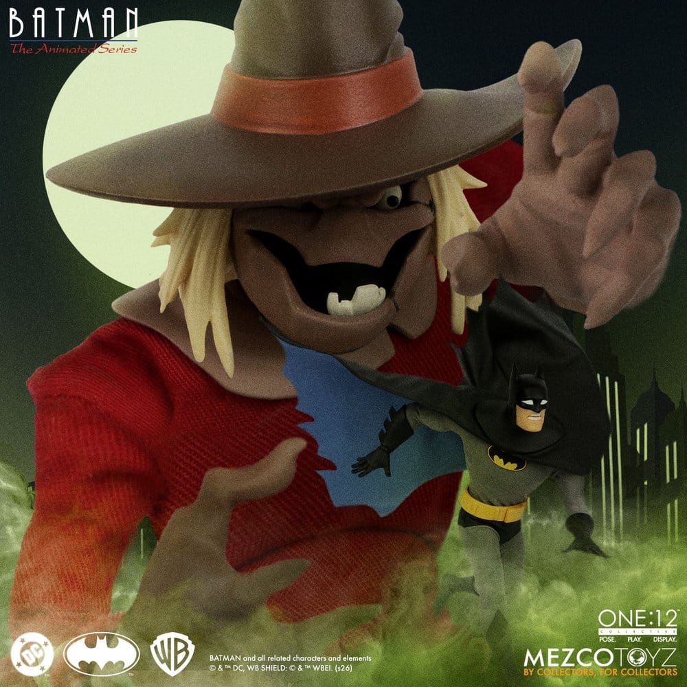 Batman, la série animée One:12 Collective figurine Scarecrow 17 cm