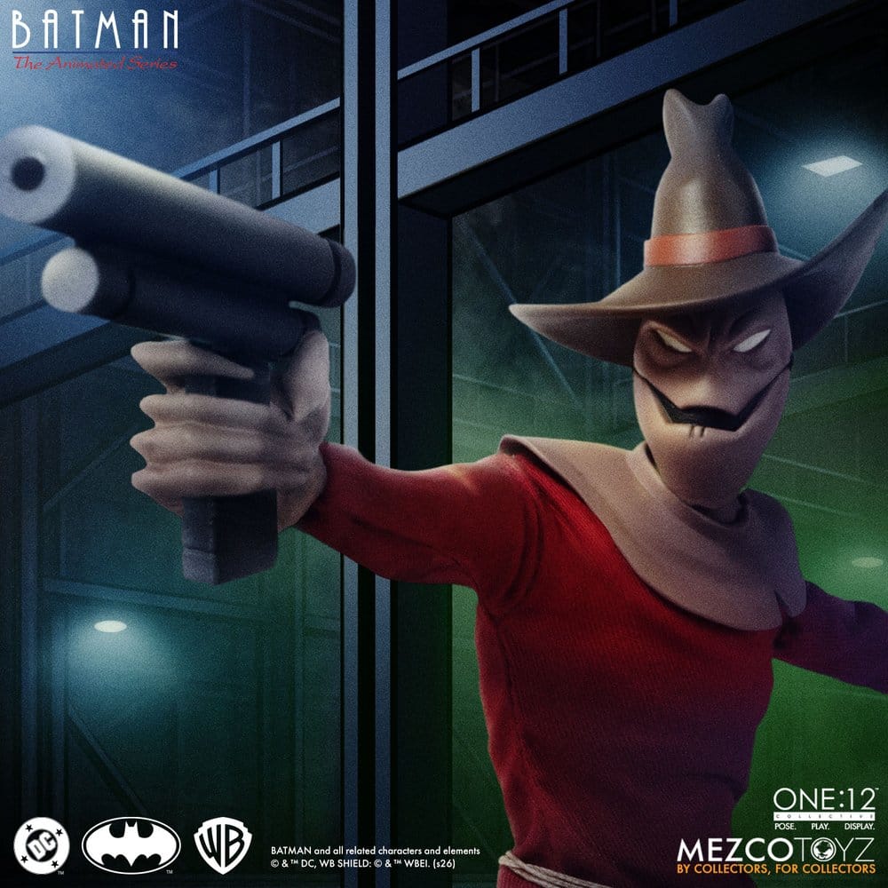 Batman, la série animée One:12 Collective figurine Scarecrow 17 cm