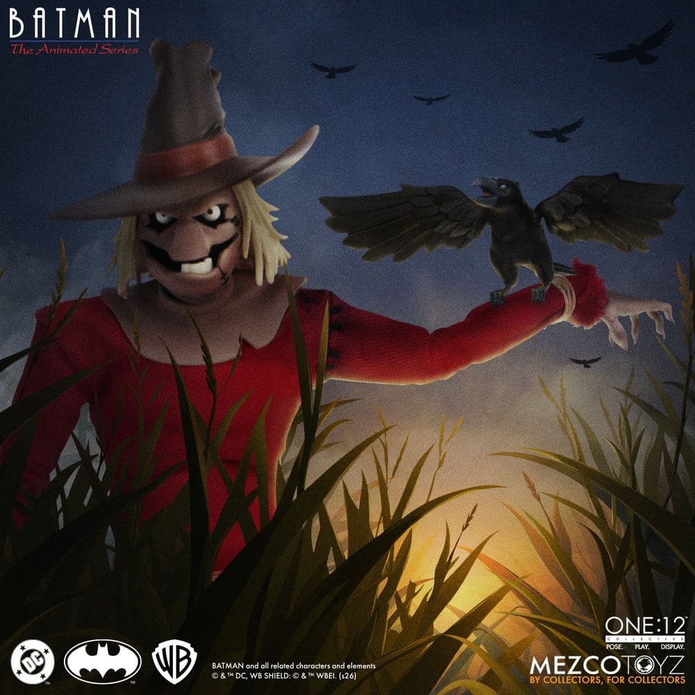 Batman, la série animée One:12 Collective figurine Scarecrow 17 cm