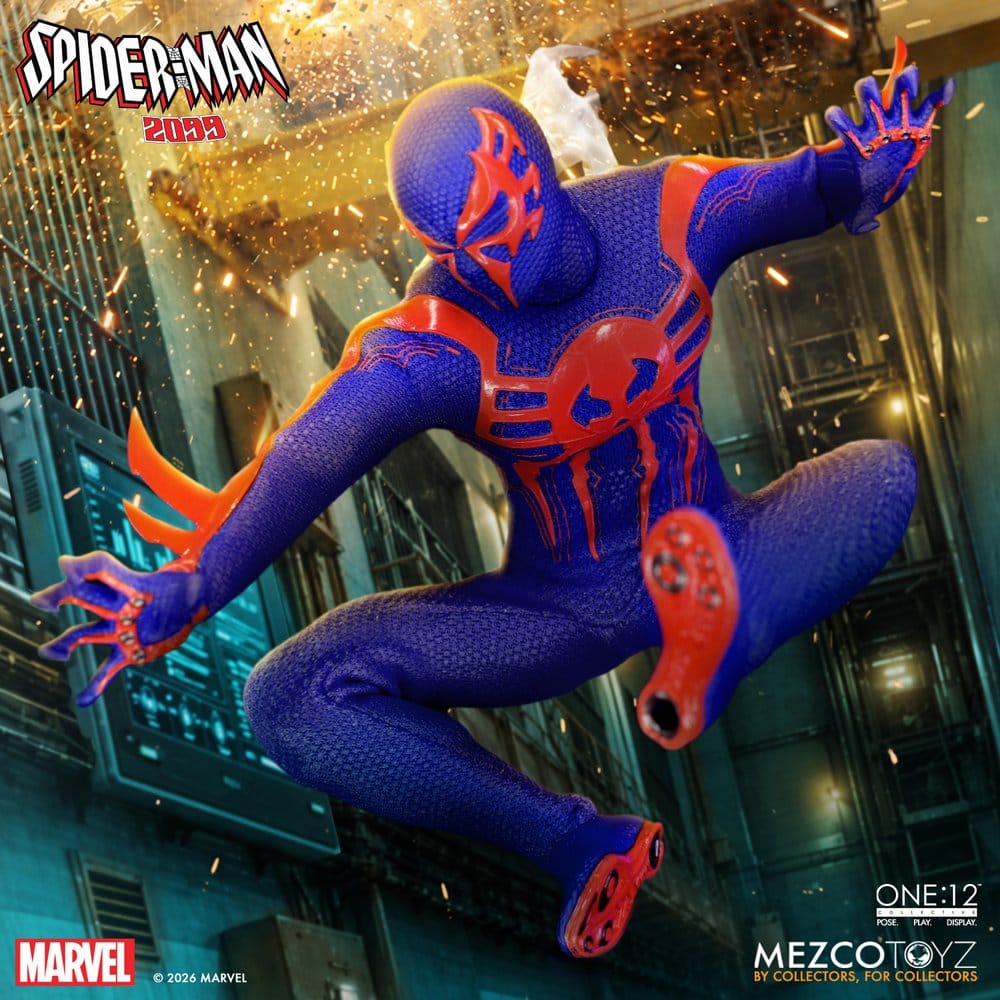 Marvel Comics One:12 Collective figurine 1/12 Spider-Man 2099 17 cm