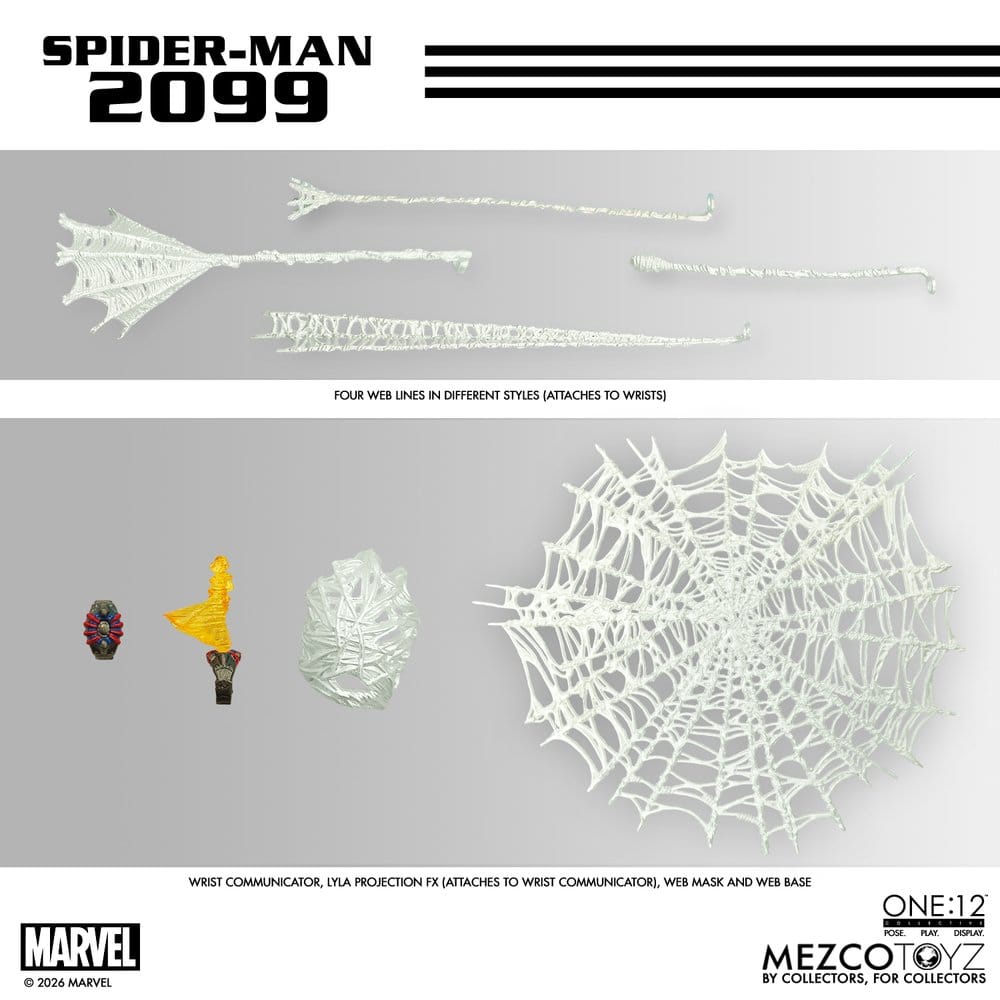 Marvel Comics One:12 Collective figurine 1/12 Spider-Man 2099 17 cm