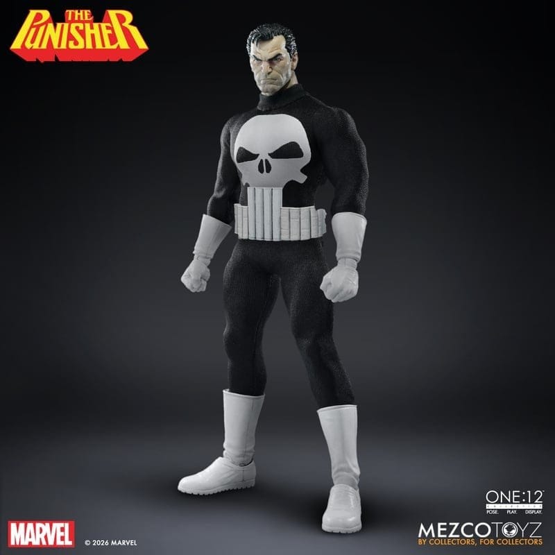 Marvel Comics One:12 Collective figurine 1/12 Punisher 17 cm