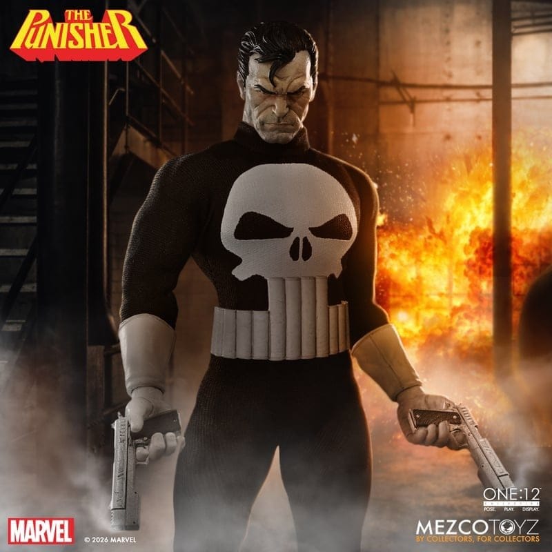 Marvel Comics One:12 Collective figurine 1/12 Punisher 17 cm