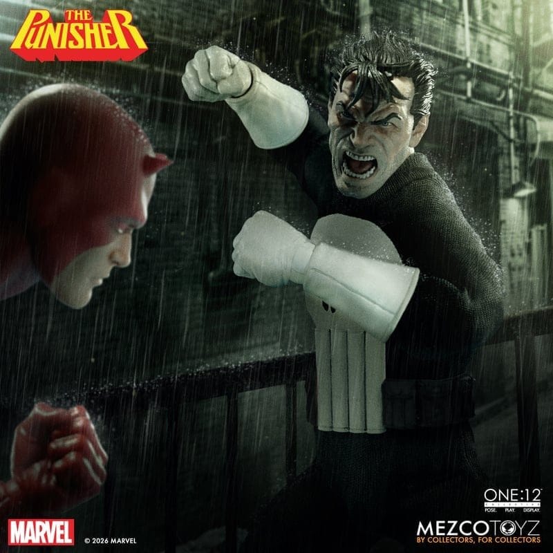 Marvel Comics One:12 Collective figurine 1/12 Punisher 17 cm