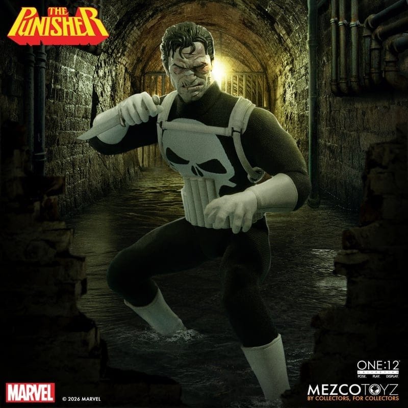 Marvel Comics One:12 Collective figurine 1/12 Punisher 17 cm