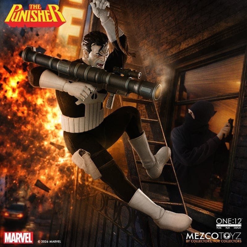 Marvel Comics One:12 Collective figurine 1/12 Punisher 17 cm