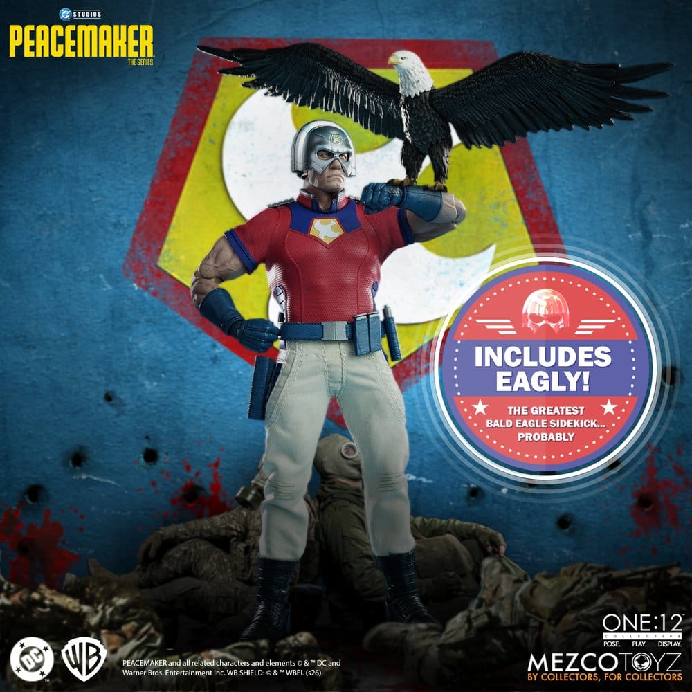 DC Comics One:12 Collective figurine 1/12 Peacemaker 17 cm