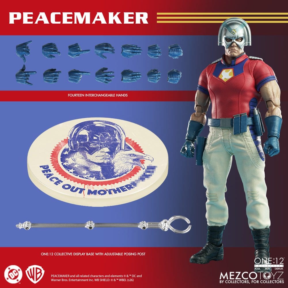 DC Comics One:12 Collective figurine 1/12 Peacemaker 17 cm
