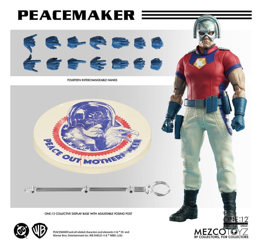 DC Comics One:12 Collective figurine 1/12 Peacemaker 17 cm